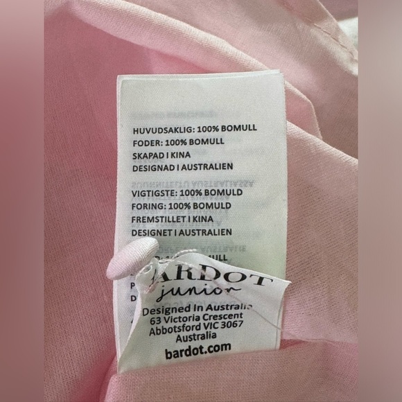 Bardot Junior Girls Elliot Mini Cut Out Dress Size 8 - Picture 8 of 9